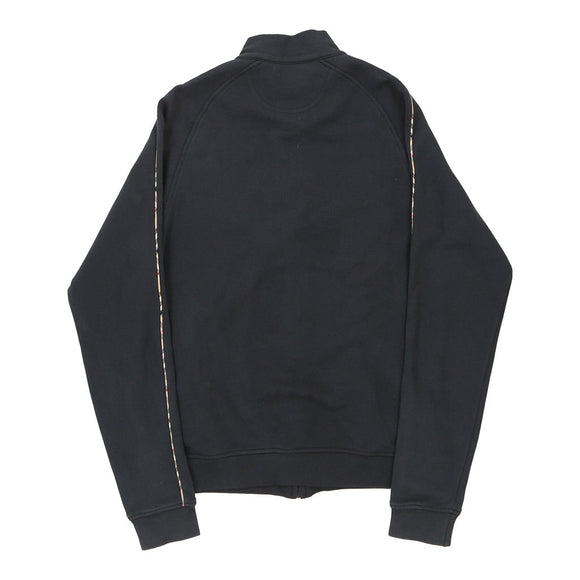 Vintage navy Burberry Golf Zip Up - womens small