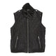 Vintage black Burberry Brit Gilet - womens large