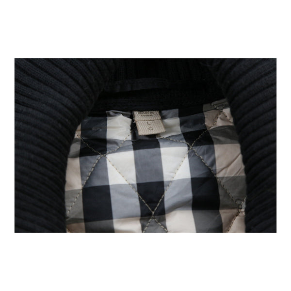 Vintage black Burberry Brit Gilet - womens large