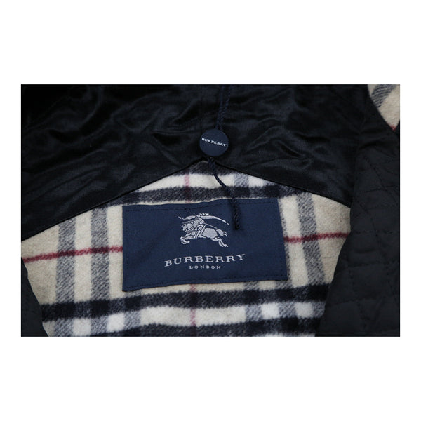 Vintage black Burberry London Jacket - womens medium