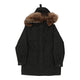 Vintage black Burberry London Coat - womens medium
