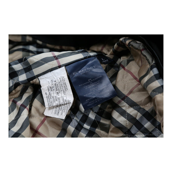 Vintage black Burberry London Coat - womens medium