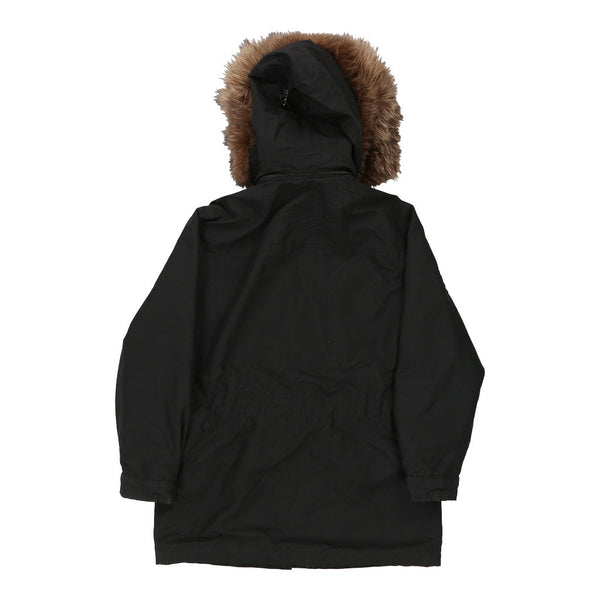 Vintage black Burberry London Coat - womens medium
