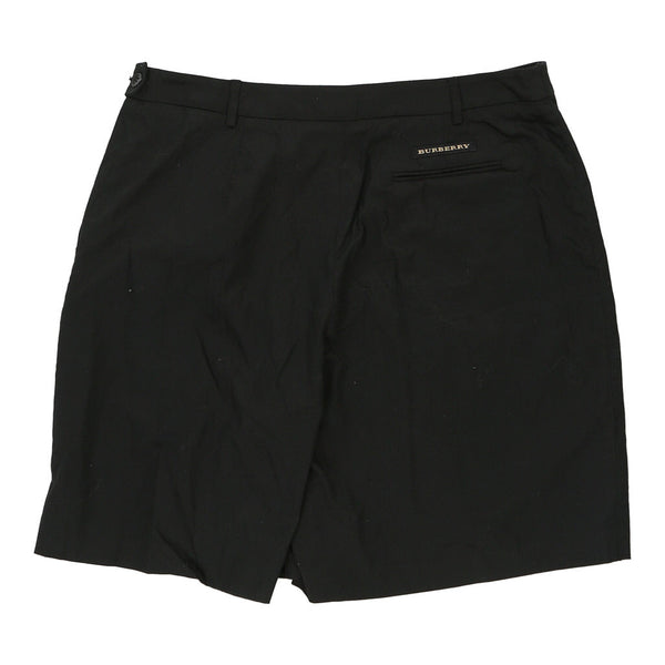 Vintage black Burberry Golf Mini Skirt - womens 32" waist