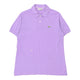 Vintagepurple Lacoste Polo Shirt - mens x-large