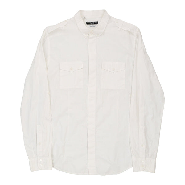 Vintagewhite Sicilia Dolce & Gabbana Shirt - mens large