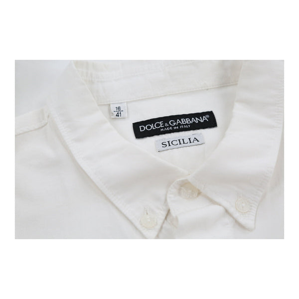 Vintagewhite Sicilia Dolce & Gabbana Shirt - mens large