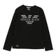 Vintageblack Armani Jeans Long Sleeve Top - womens large