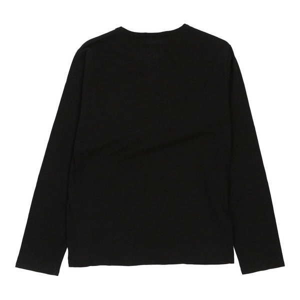 Vintageblack Armani Jeans Long Sleeve Top - womens large