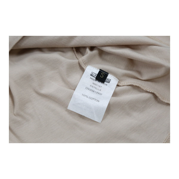 Vintagecream Napapijri Polo Shirt - womens small