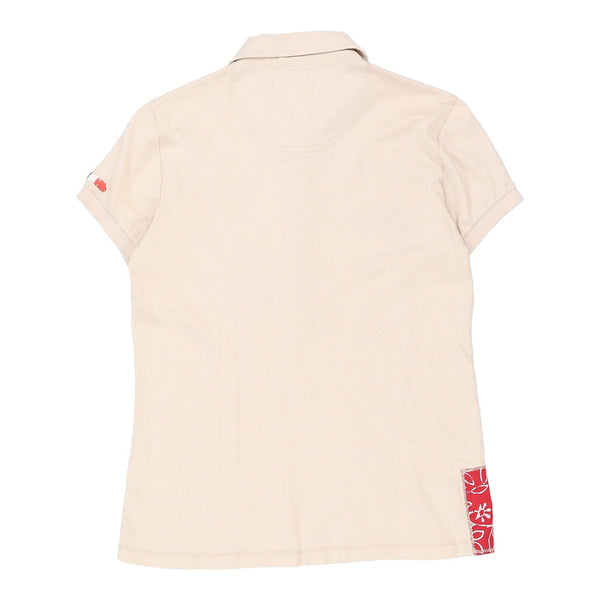 Vintagecream Napapijri Polo Shirt - womens small