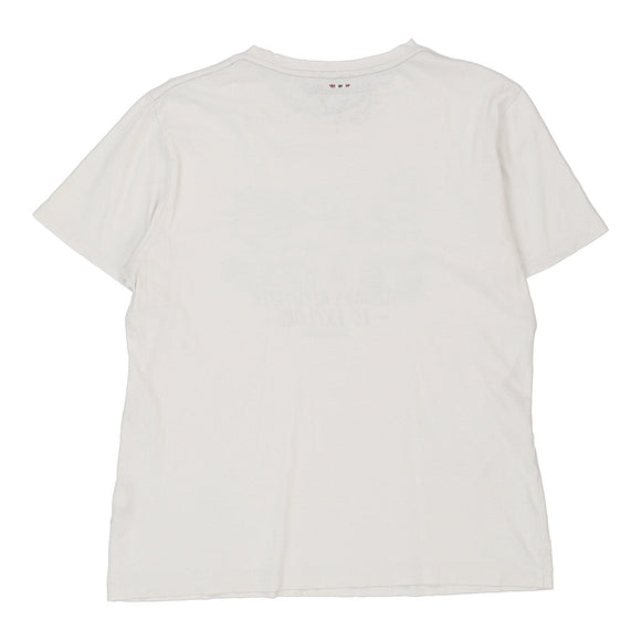Vintagewhite Napapijri T-Shirt - womens large