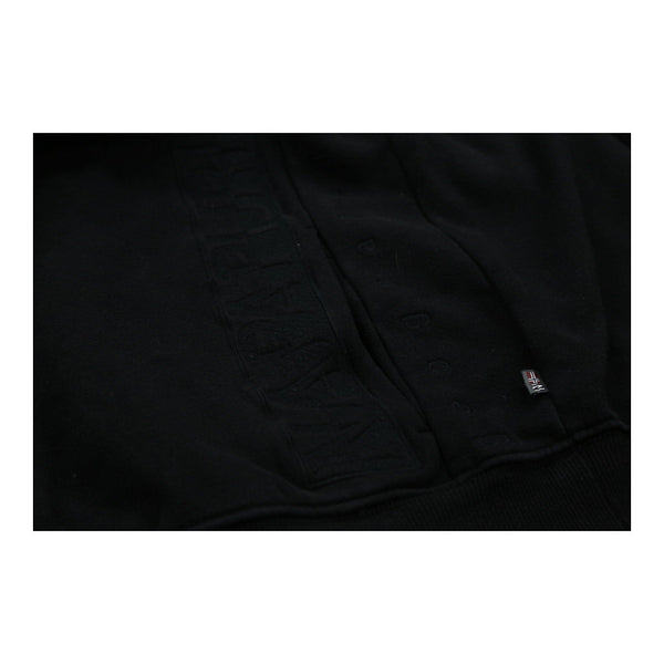 Vintageblack Napapijri Zip Up - mens large