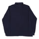 Vintageblue Lacoste Long Sleeve Polo Shirt - mens large