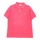 Vintagepink Lacoste Polo Shirt - mens medium