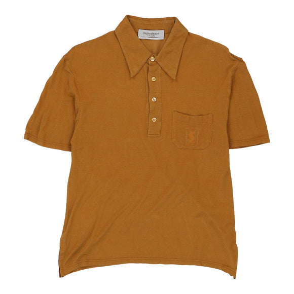 Vintagebrown Yves Saint Laurent Polo Shirt - mens medium