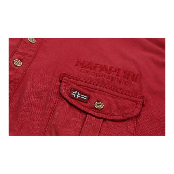 Vintagered Napapijri Polo Shirt - mens xxx-large