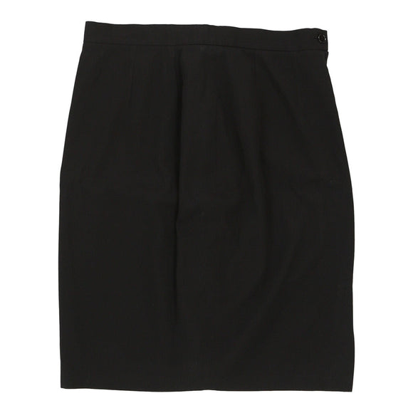 Vintage black Oliver By Valentino Skirt - womens 28" waist