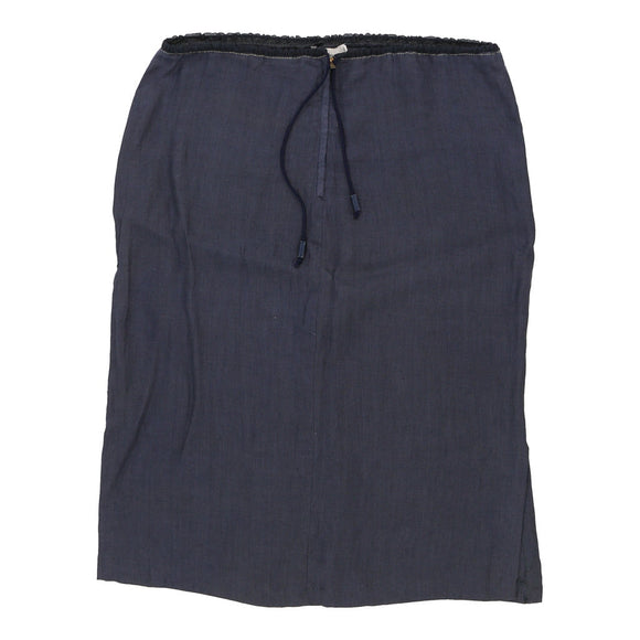 Vintage blue Fendissime Skirt - womens 32" waist