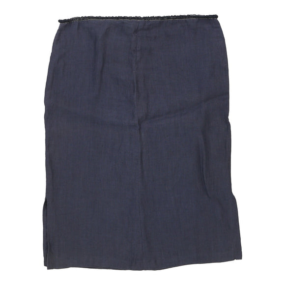 Vintage blue Fendissime Skirt - womens 32" waist