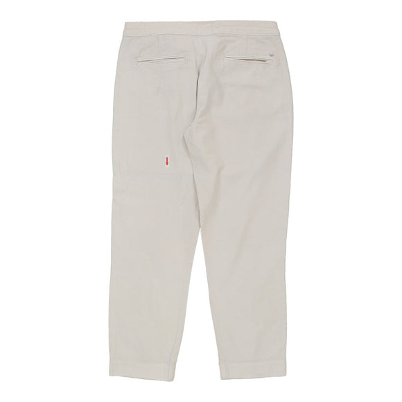 Vintage white Armani Jeans Trousers - womens 28" waist