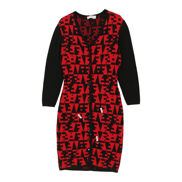 Vintage red Yves Saint Laurent Sheath Dress - womens medium