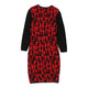 Vintage red Yves Saint Laurent Sheath Dress - womens medium
