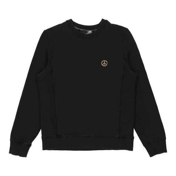 Vintageblack Love Moschino Sweatshirt - mens x-small