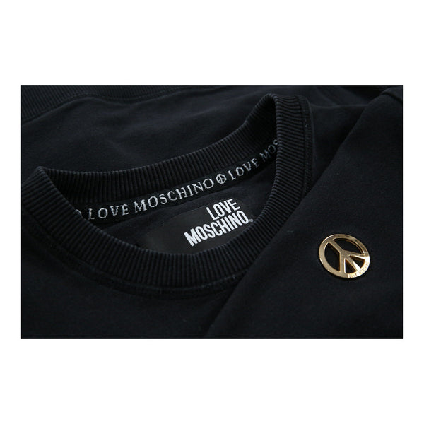 Vintageblack Love Moschino Sweatshirt - mens x-small