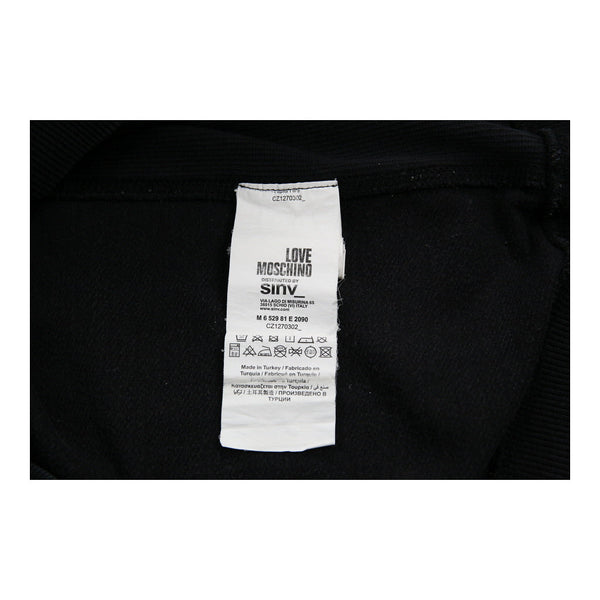 Vintageblack Love Moschino Sweatshirt - mens x-small