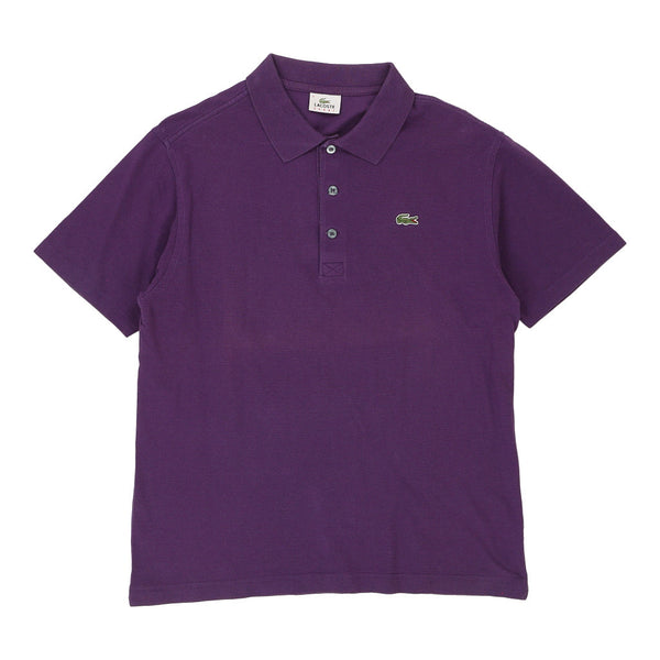 Vintagepurple Lacoste Polo Shirt - mens medium