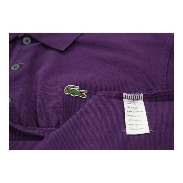 Vintagepurple Lacoste Polo Shirt - mens medium