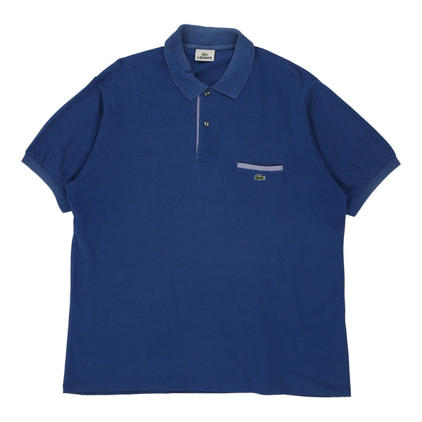 Vintageblue Lacoste Polo Shirt - mens x-large