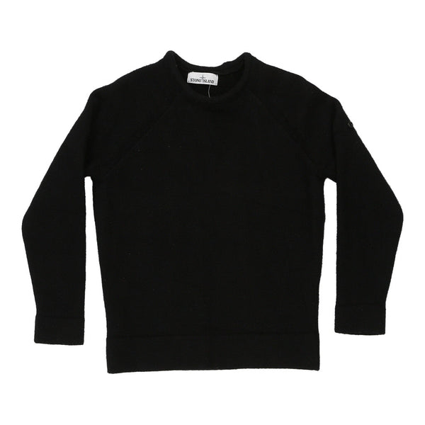Vintageblack Stone Island Jumper - mens small