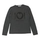 Vintage grey Hungry For Love Moschino Jeans Long Sleeve T-Shirt - womens large