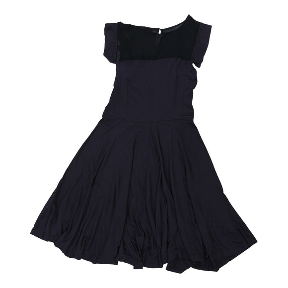 Pre-Loved navy 14-15 Years Armani Dress - girls medium