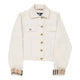 Vintage white 10 Years Burberry London Denim Jacket - girls small