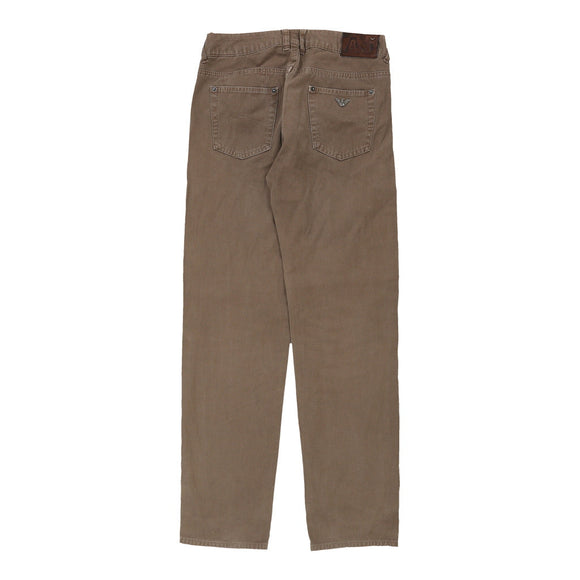 Vintage brown 14 Years Armani Jeans - boys 29" waist