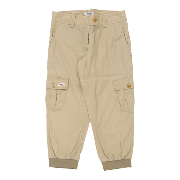 Vintage beige 14 Years Cheap & Chic Moschino Cargo Trousers - boys 28" waist