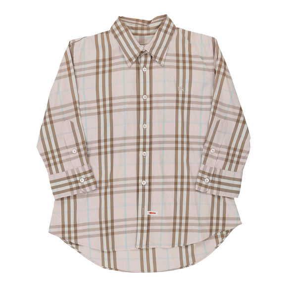 Vintage beige 12 Years Burberry London Shirt - boys medium