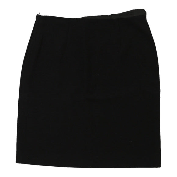 Vintage black Moschino Mini Skirt - womens 28" waist