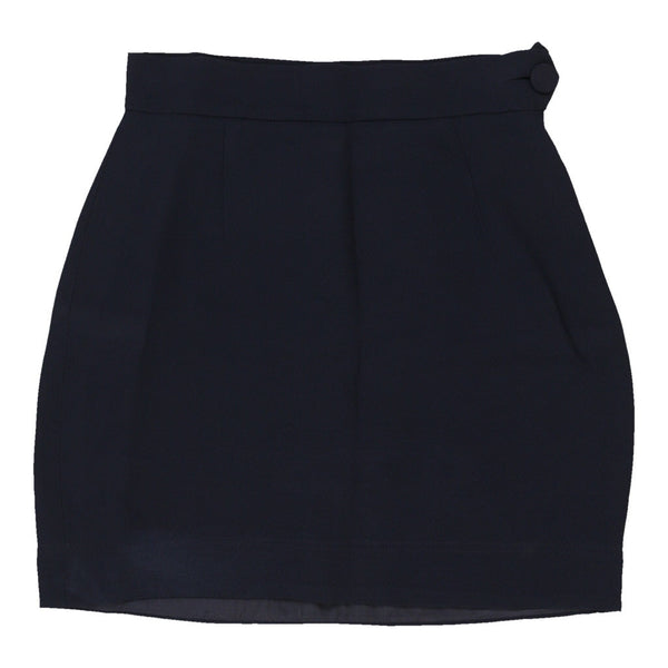 Vintage navy Cheap & Chic Moschino Mini Skirt - womens 26" waist