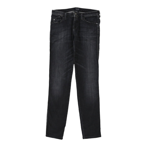 Vintage black Lotus Armani Jeans Jeans - womens 29" waist