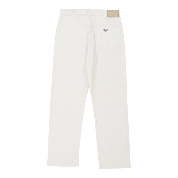 Vintage white Armani Jeans Jeans - mens 31" waist