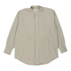 Vintagecream Yves Saint Laurent Collarless Shirt - mens large