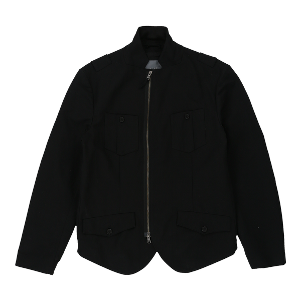 Vintageblack Armani Exchange Jacket - mens medium