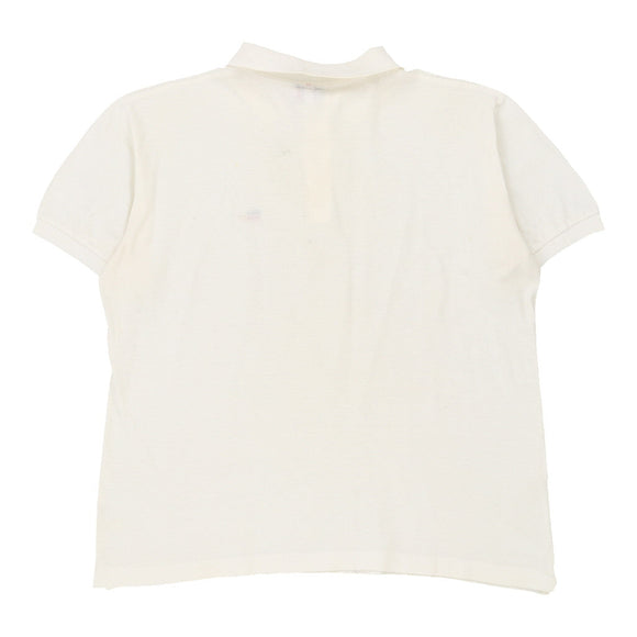 Vintagewhite Coveri Polo Shirt - mens medium