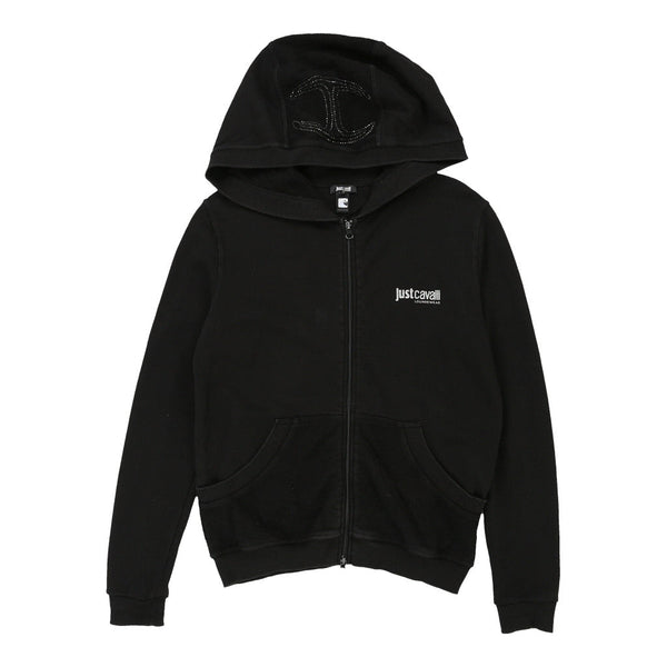 Vintageblack Cavalli Hoodie - mens small
