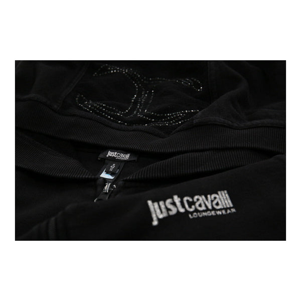 Vintageblack Cavalli Hoodie - mens small