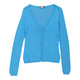 Vintageblue Versus By Versace Cardigan - womens large